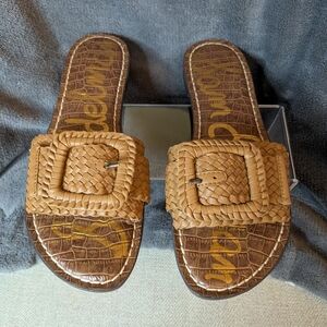 Sam Edelman Tan Leather Sandals